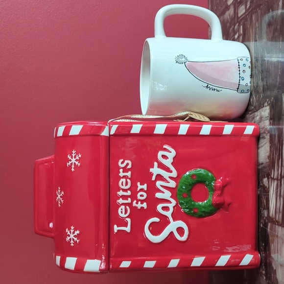 ❌SOLD❌LETTERS FOR SANTA Mailbox Canister (Large) - Picture 2 of 9